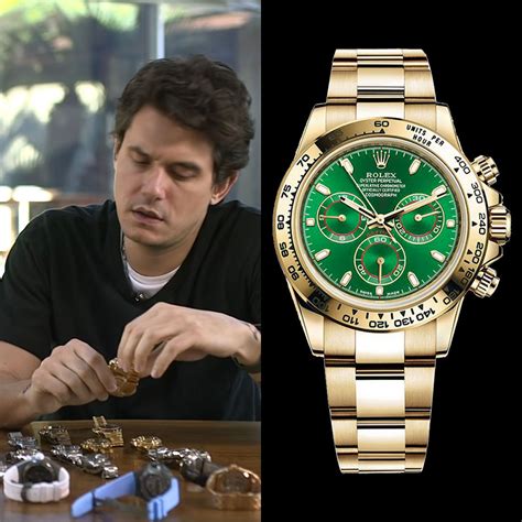 john mayer rolex watch|john mayer watches.